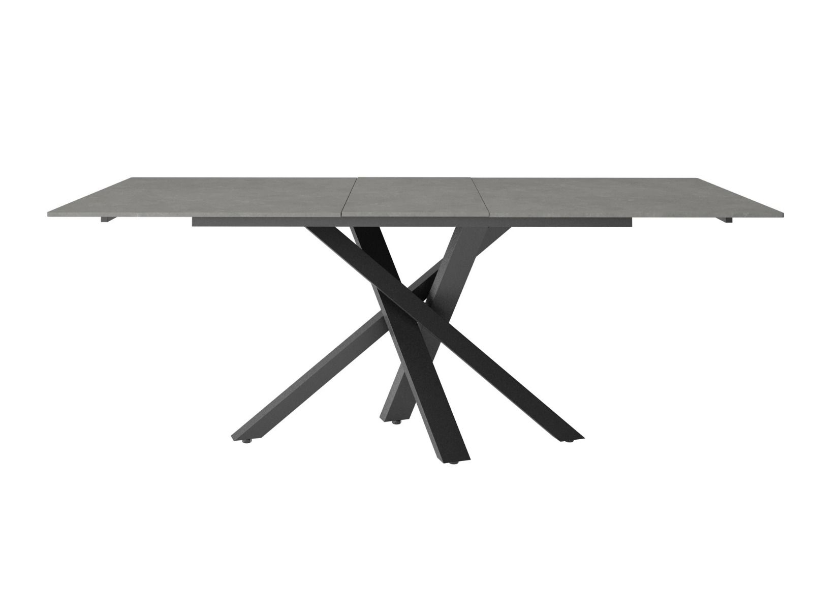 Oakwood Brando Matte Grey Ceramic Extending Dining Table