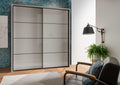Oakwood Wiemann Miami Plus Pebble Grey Sliding Door Wardrobe