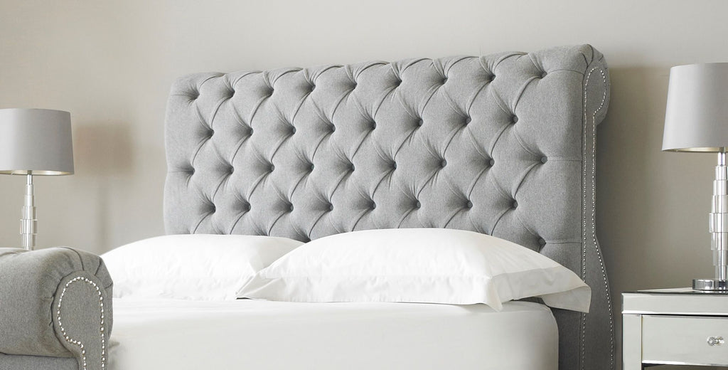 Oakwood Chiswick Chesterfield Fabric Upholstered Bed Frame