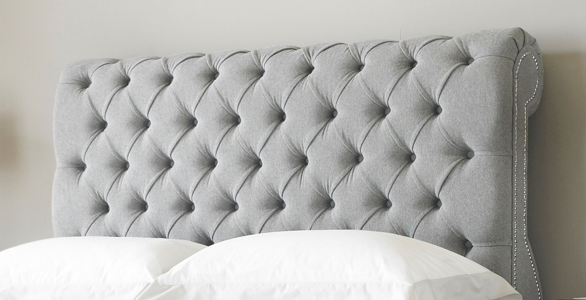 Oakwood Chiswick Chesterfield Fabric Upholstered Bed Frame