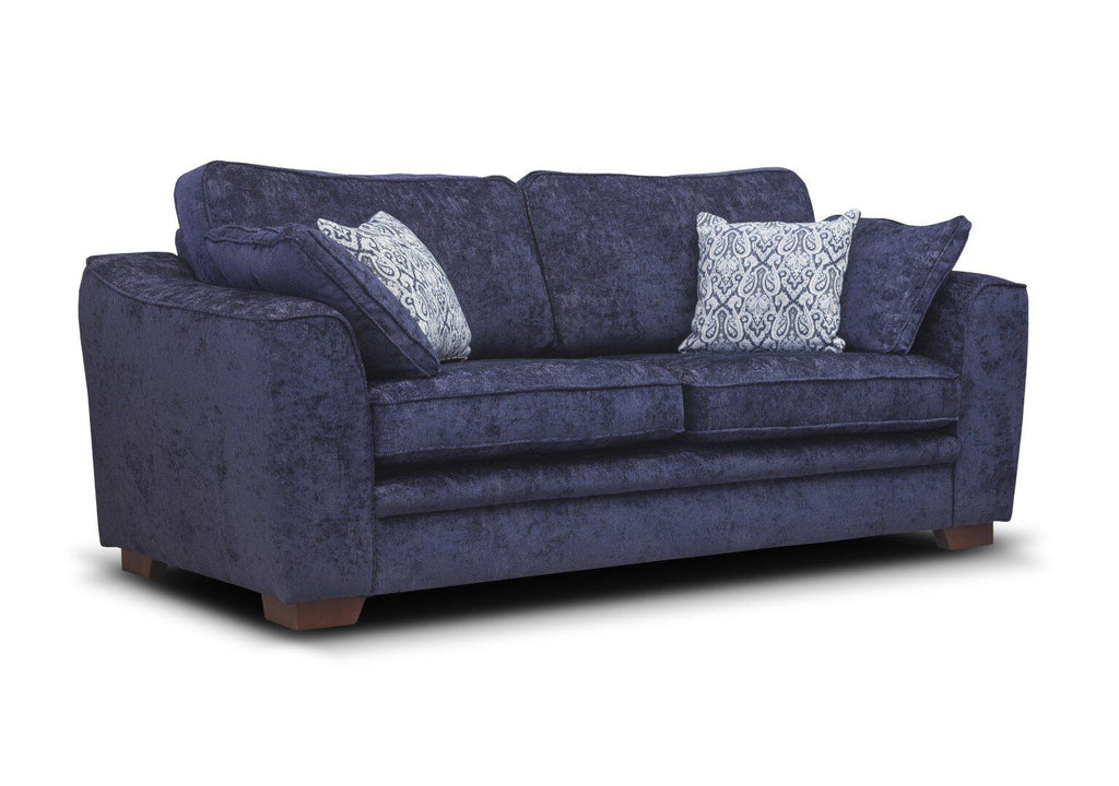 Oakwood Napoli Fabric Upholstered 3 Seater Sofa