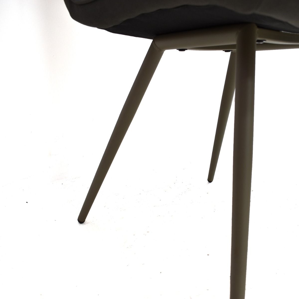 Oakwood 2x Monza Fabric Dining Chair - Dark Grey