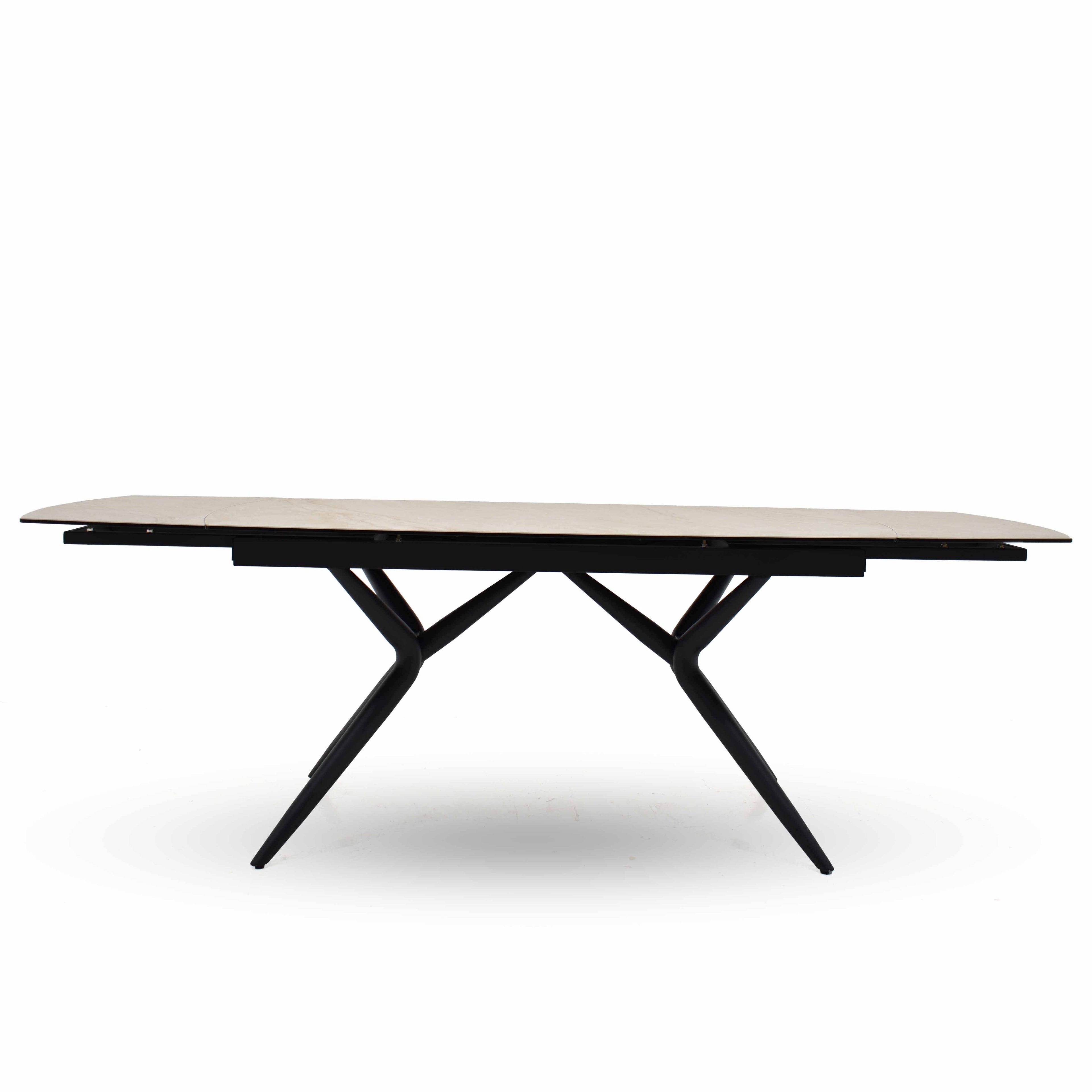Oakwood Ectasy Ceramic Extendable Dining Table