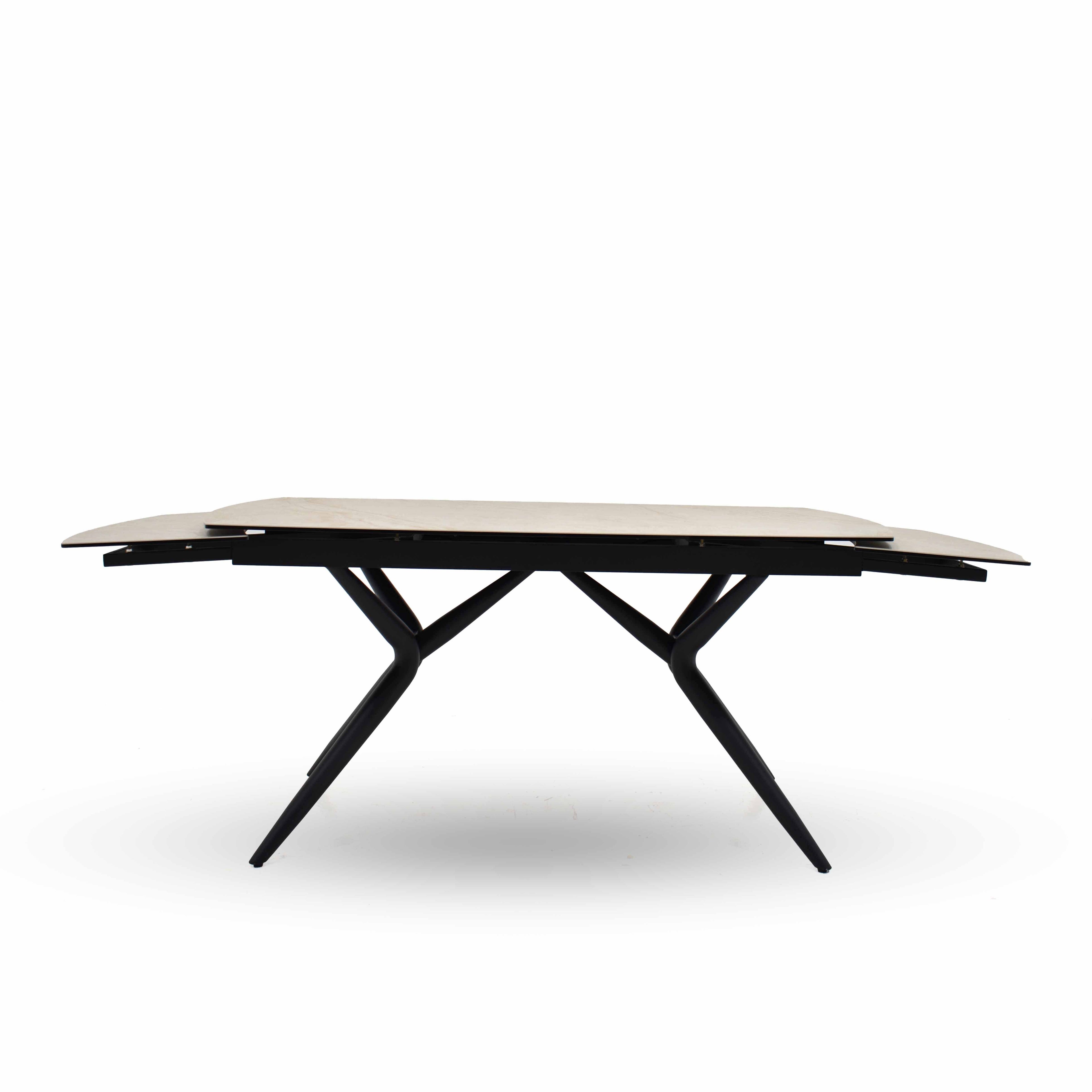 Oakwood Ectasy Ceramic Extendable Dining Table