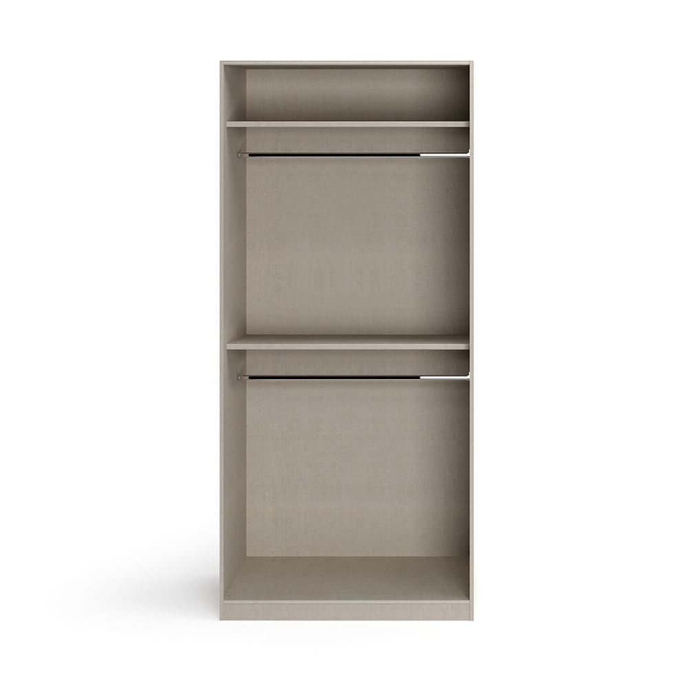 Oakwood Rauch Zenaya 2 Door Hinged Wardrobe With Mirror