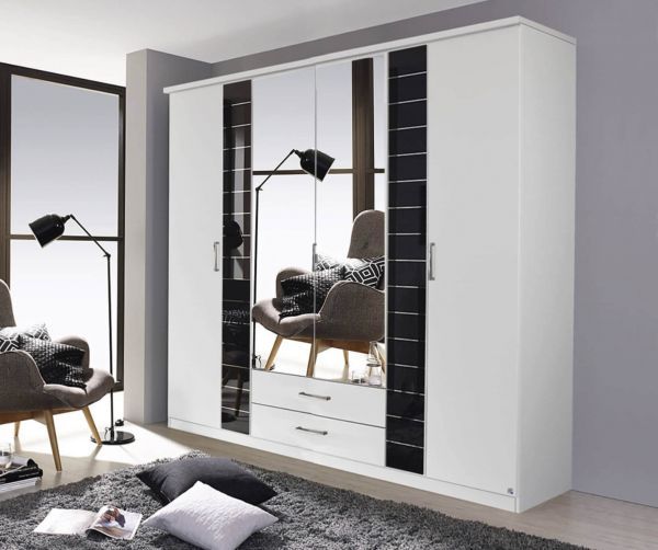 Oakwood Rauch Terano Hinged Door Combi Wardrobe