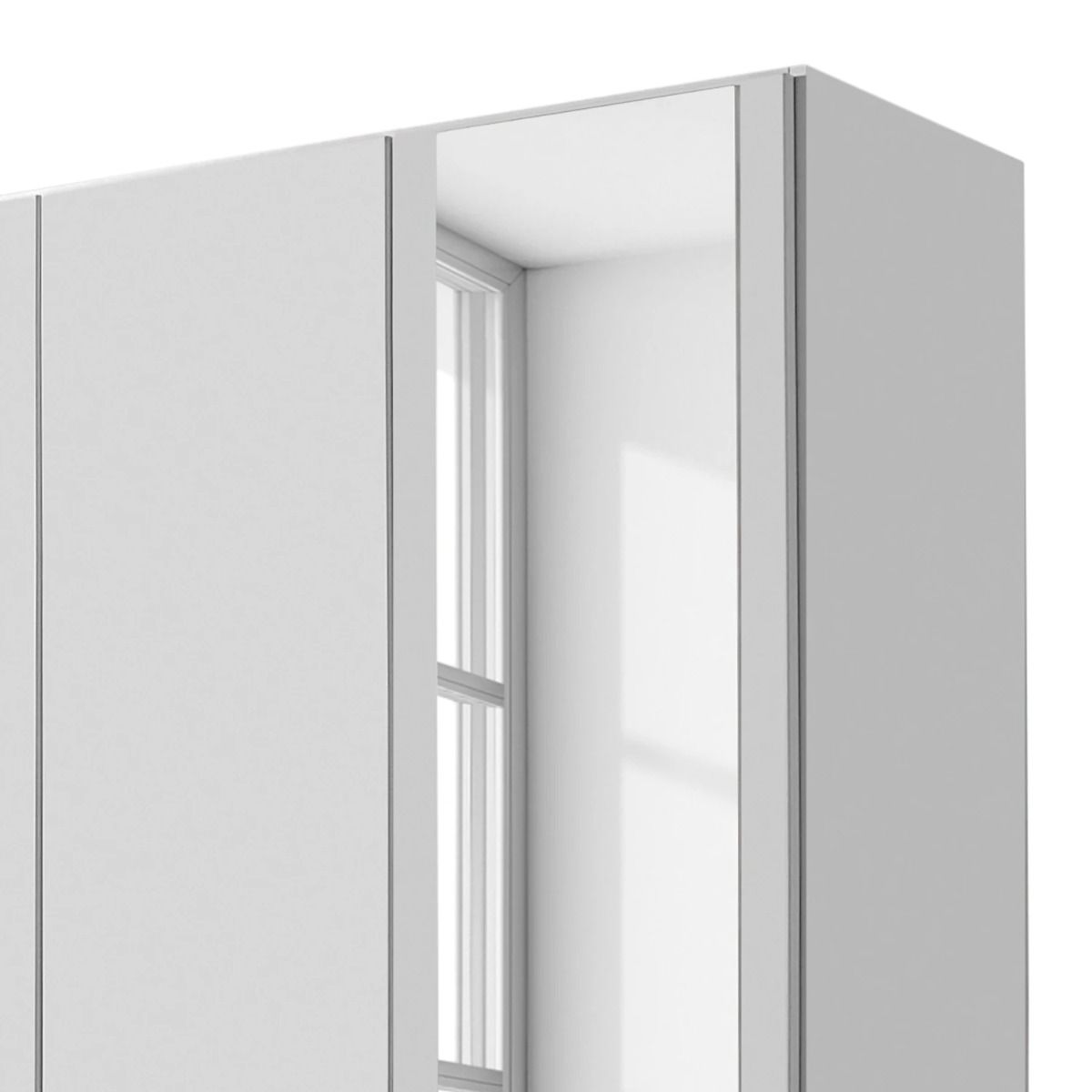 Oakwood RAUCH TUBINGEN White 3 Door Hinged wardrobe