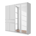 Oakwood RAUCH TUBINGEN White 4 Door Hinged wardrobe