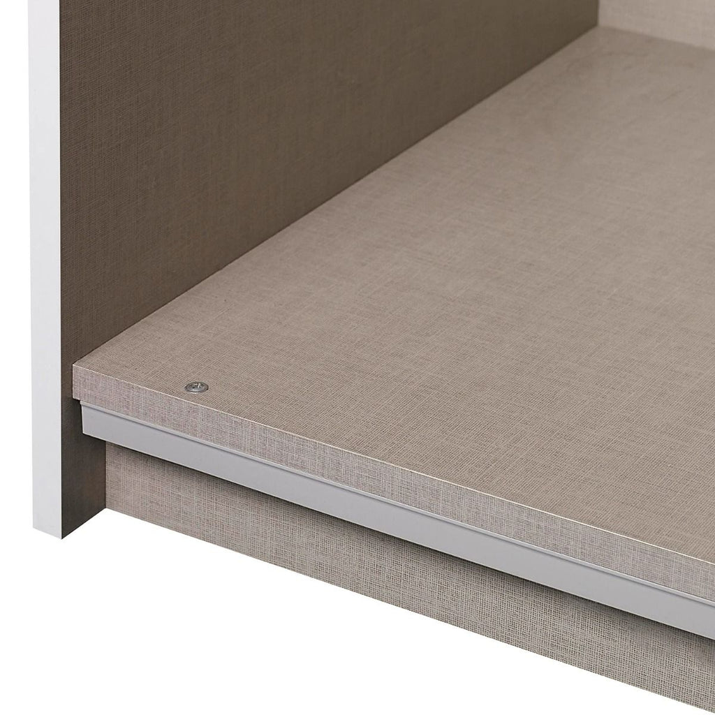 Oakwood Rauch Korbach Metallic Grey Stone Grey 218CM 2 Sliding Door Wardrobe
