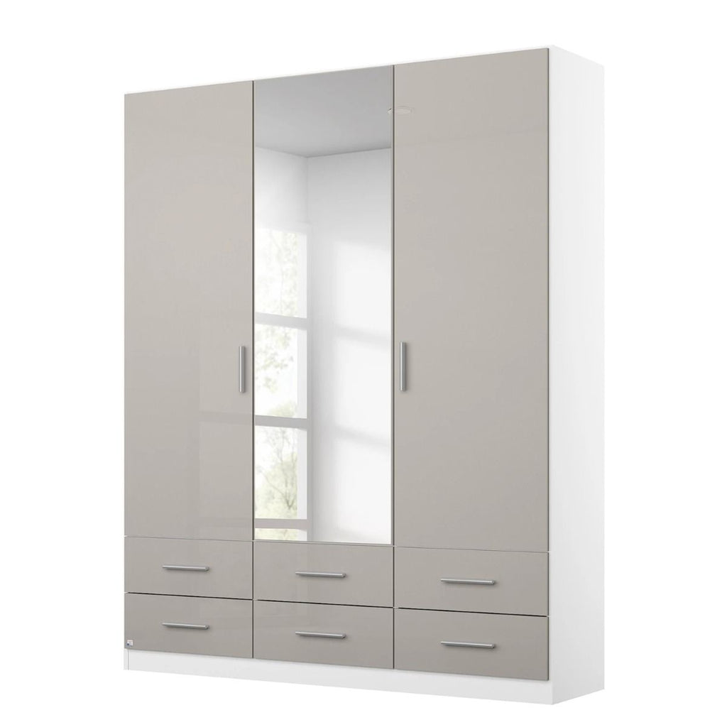 Oakwood Rauch Stuttgart 3 Door Combi Wardrobe 136x210 CM