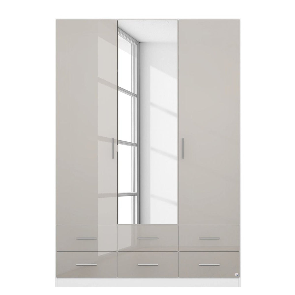 Oakwood Rauch Stuttgart 3 Door Combi Wardrobe 136x210 CM