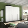 Oakwood Rauch Alabama Alpine White 5 Door Hinged Wardrobe