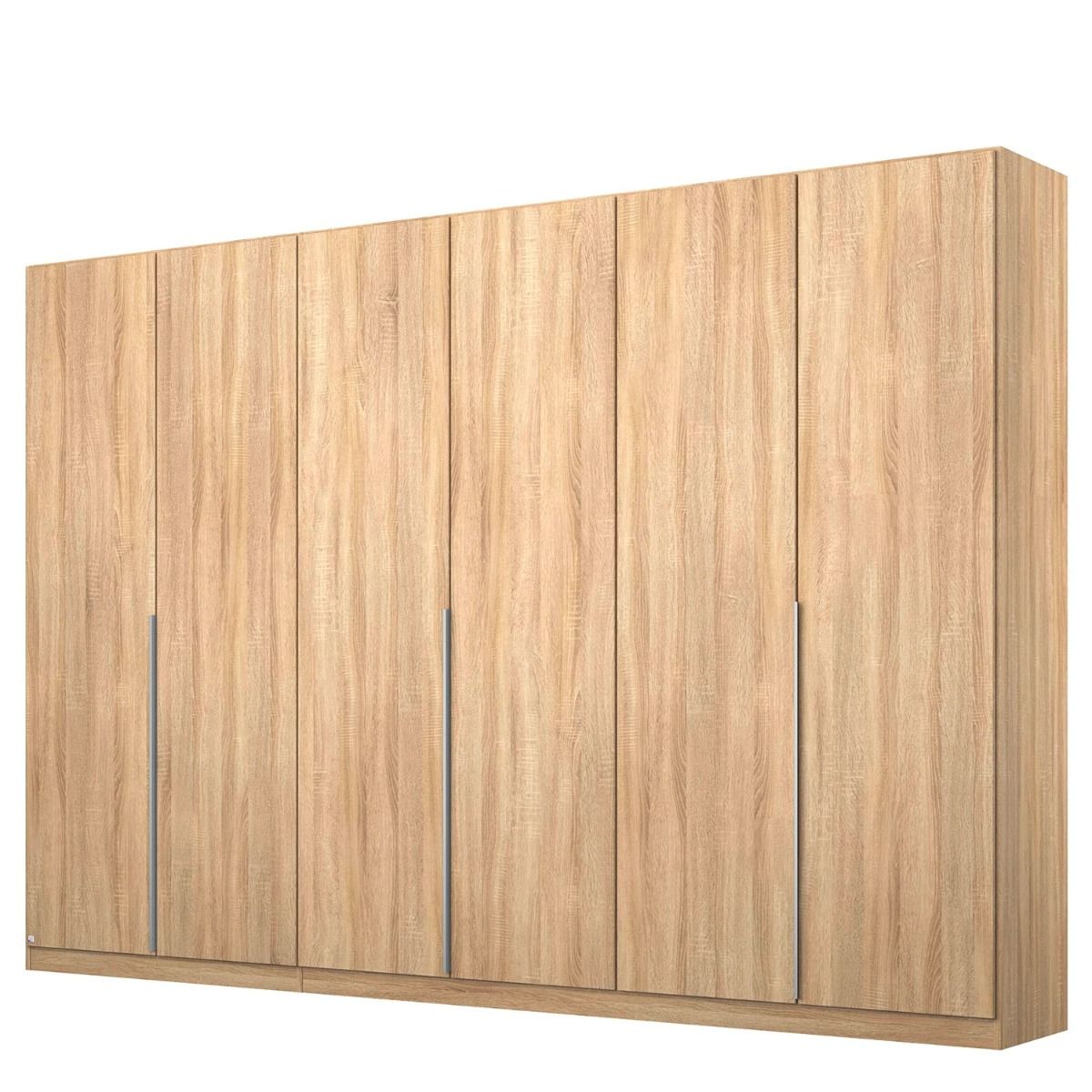Oakwood Rauch Alabama Sonoma Oak 6 Door Hinged Wardrobe