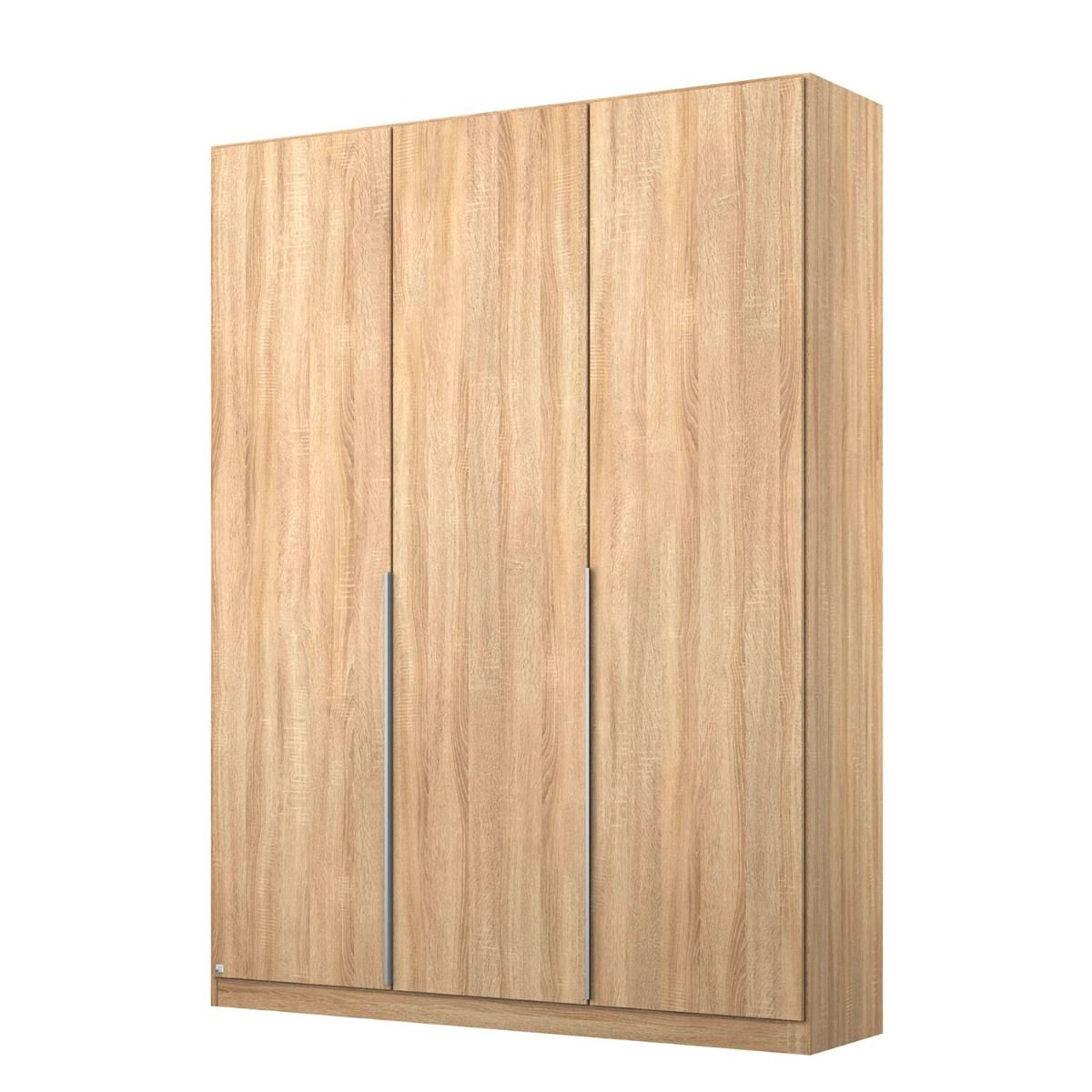 Oakwood Rauch Alabama Sonoma Oak 3 Door Hinged Wardrobe