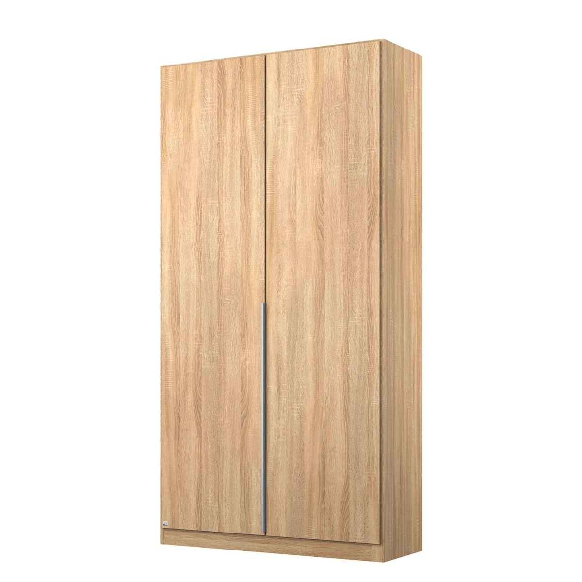 Oakwood Rauch Alabama Sonoma Oak 2 Door Hinged Wardrobe