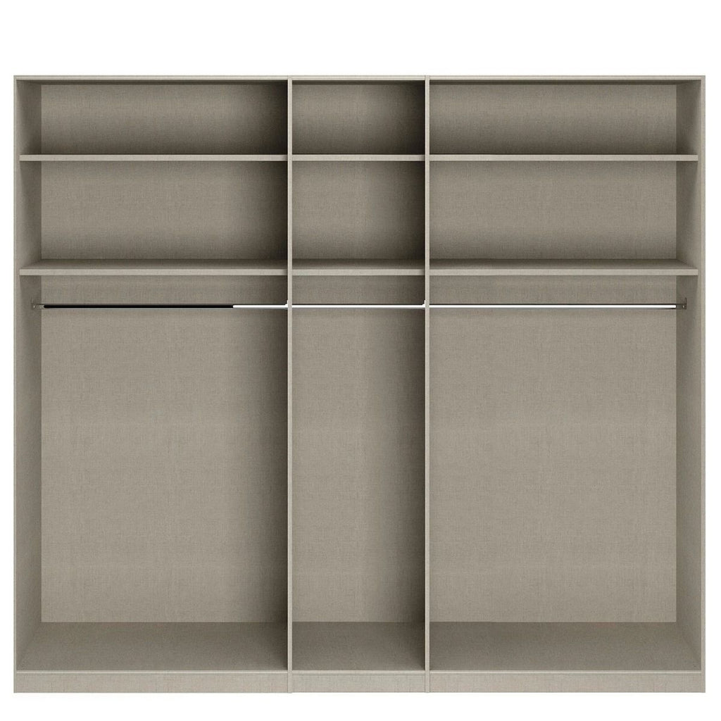 Oakwood Rauch Alabama Alpine White 5 Door Hinged Wardrobe