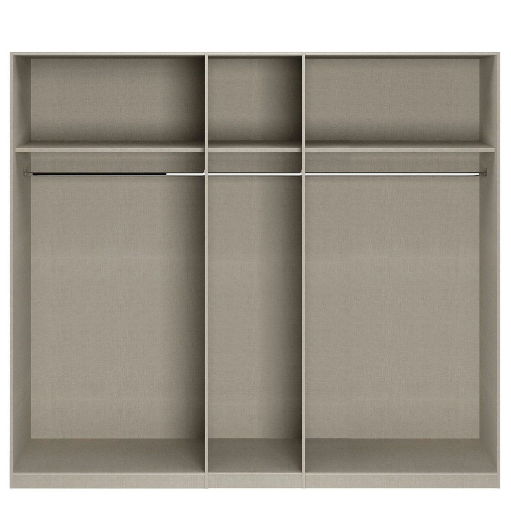 Oakwood Rauch Alabama High Polish With Mirror 5 Door Hinged Wardrobe