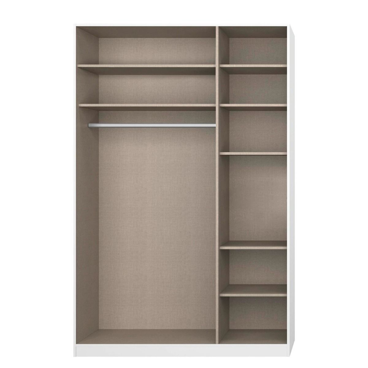 Oakwood Rauch Alabama Sonoma Oak 3 Door Hinged Wardrobe