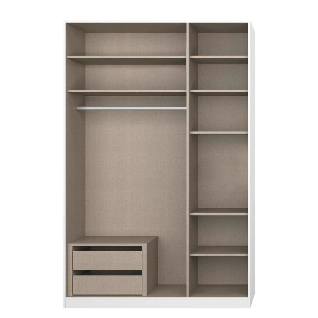 Oakwood Rauch Alabama Sonoma Oak 3 Door Hinged Wardrobe