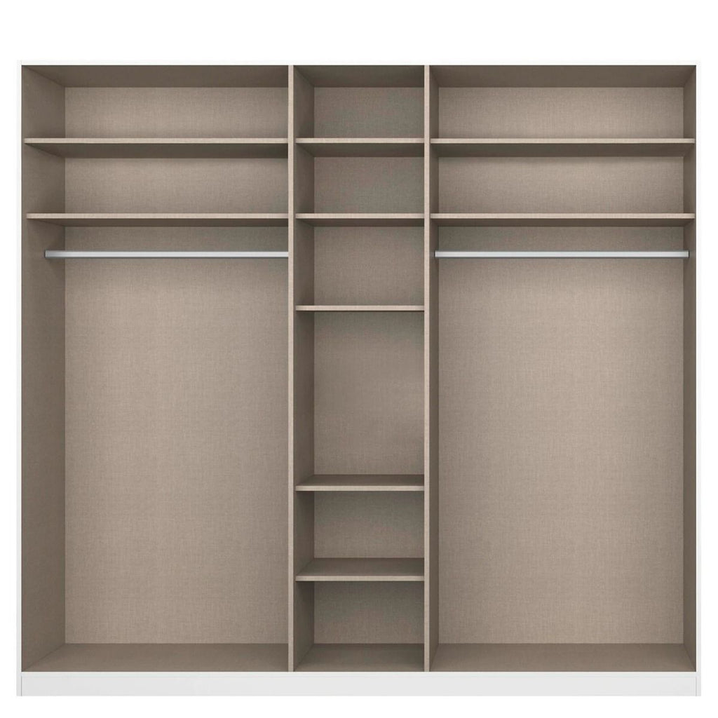 Oakwood Rauch Alabama Sonoma Oak 5 Door Hinged Wardrobe