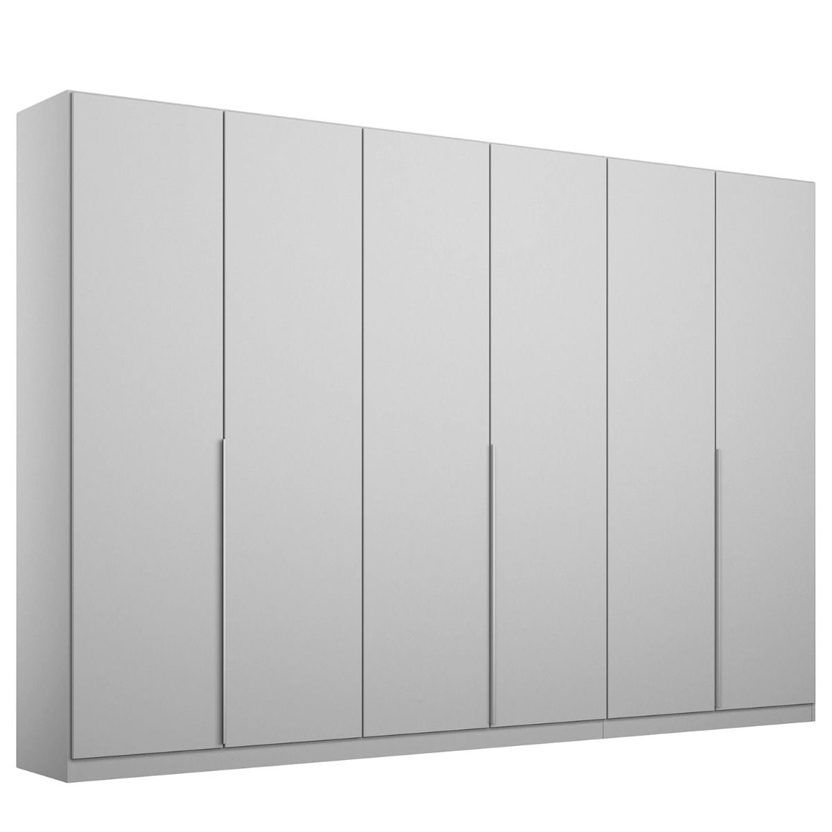 Oakwood Rauch Alabama Silk Grey 6 Door Hinged Wardrobe