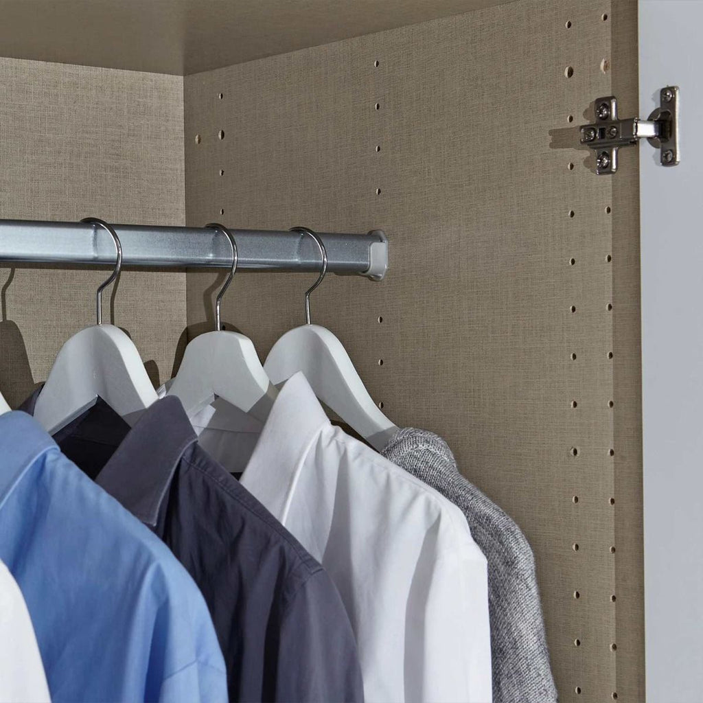 Oakwood Rauch Stuttgart High Gloss White 4 Hinged Door Wardrobe With Premium Interior W181 x H210CM