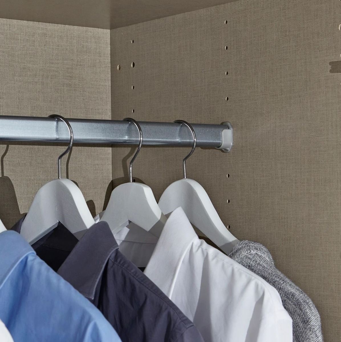 Oakwood Rauch Stuttgart Sliding Wardrobe Alpine White/High Polish White 181x197