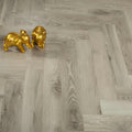 Oakwood Herringbone 12mm Washed Oak Laminate