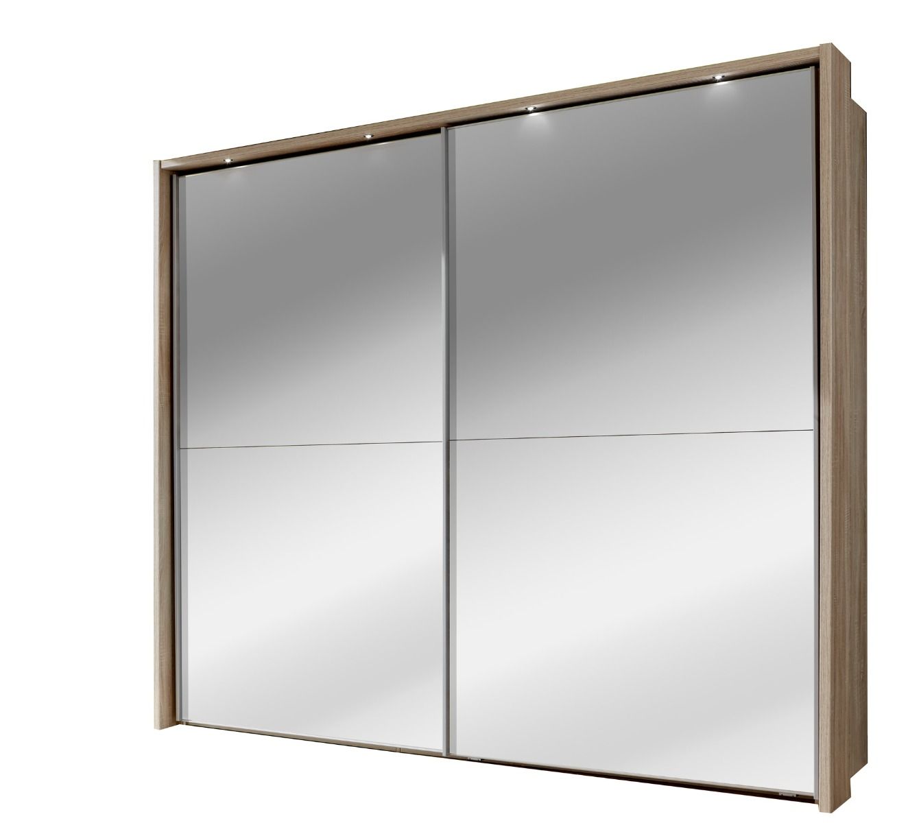Oakwood Wiemann Berlin Full Mirror Sliding Door Wardrobe