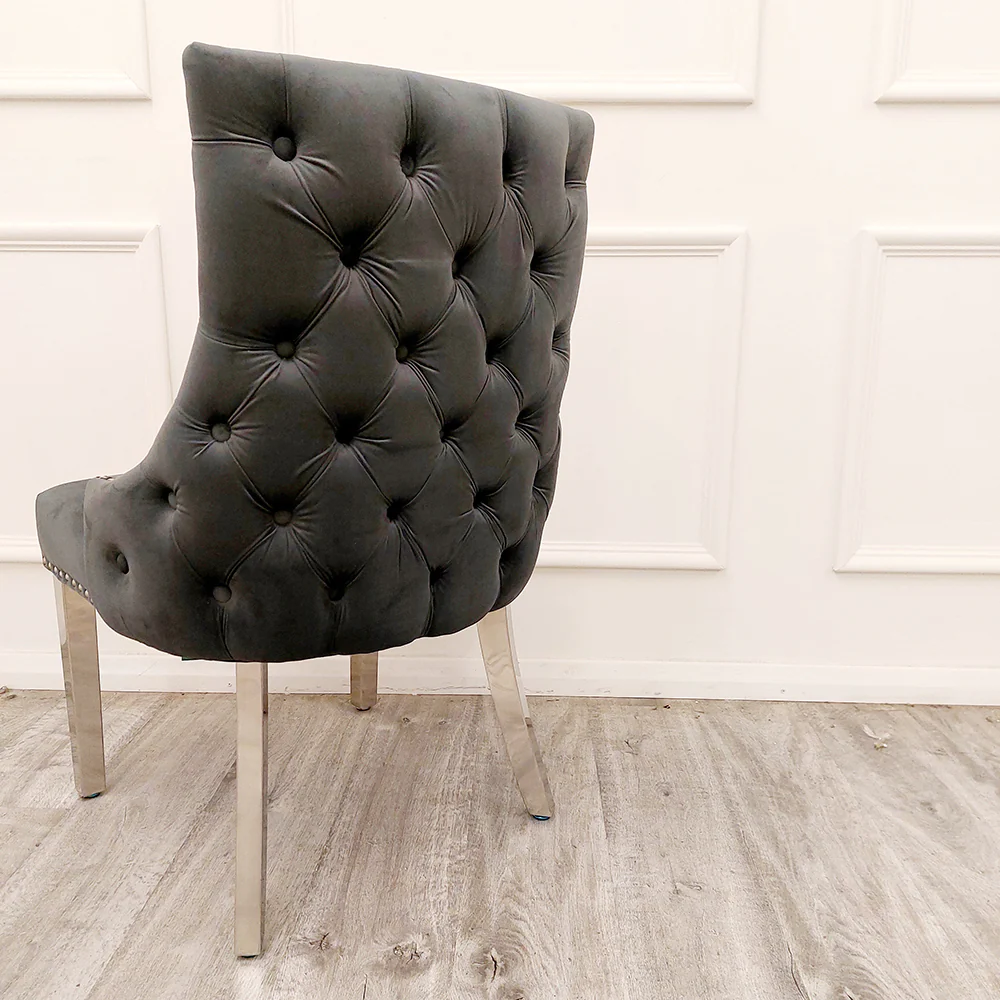 Oakwood Kensington Dining Chair - Dark Grey