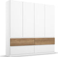 Oakwood Rauch Winnipeg Alpine White 4 Door 4 Drawer Wardrobe