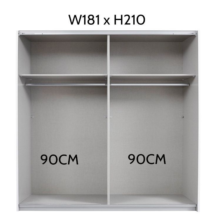Oakwood Rauch Borba 4 Door Hinged Wardrobe