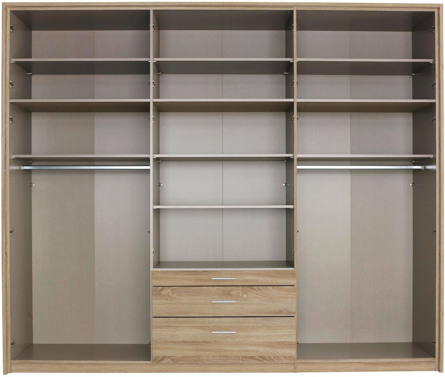 Oakwood Hildesheim - Extra 4 Piece Bedroom Furniture Set