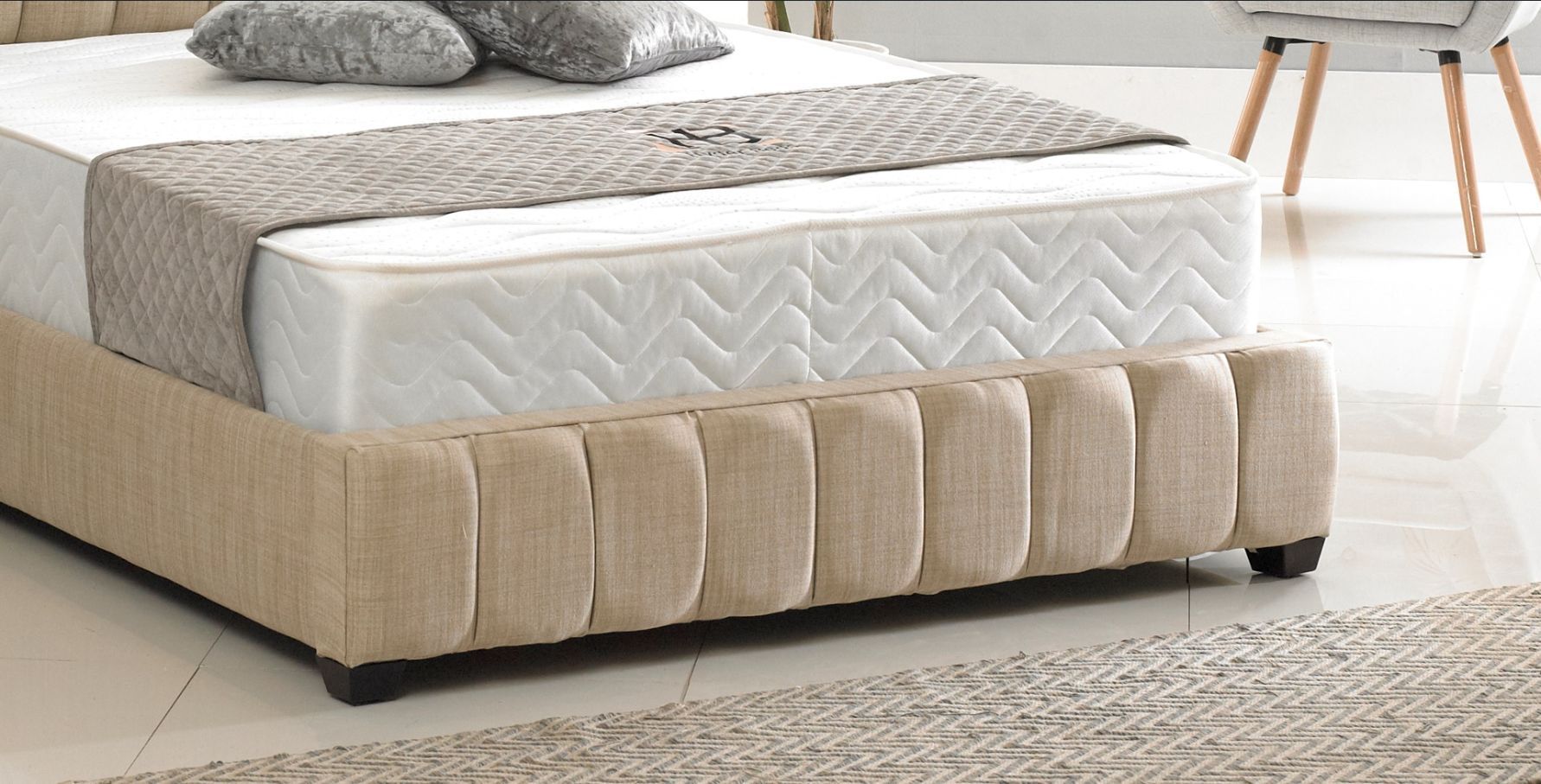Oakwood Bamburgh Fabric Upholstered Bed Frame
