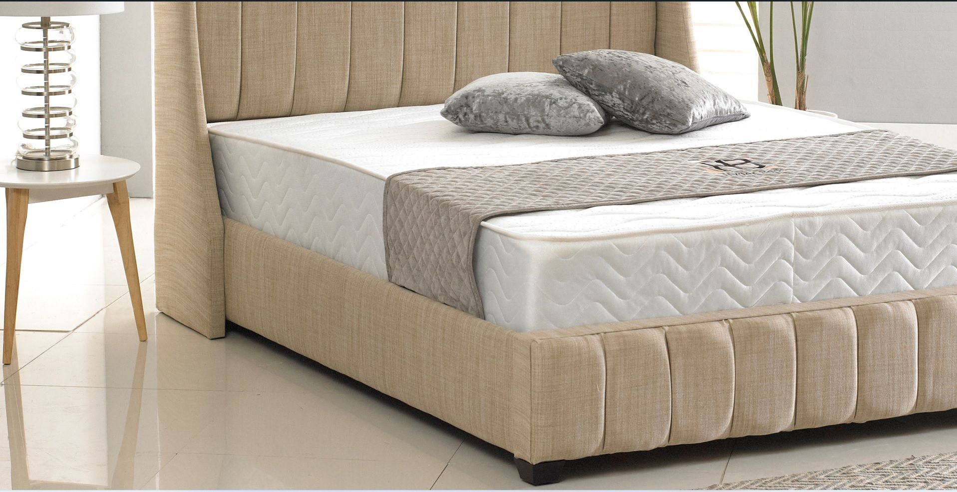 Oakwood Bamburgh Fabric Upholstered Bed Frame