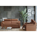 Oakwood Newtrend Concepts Italian Leather Luxor Sofa