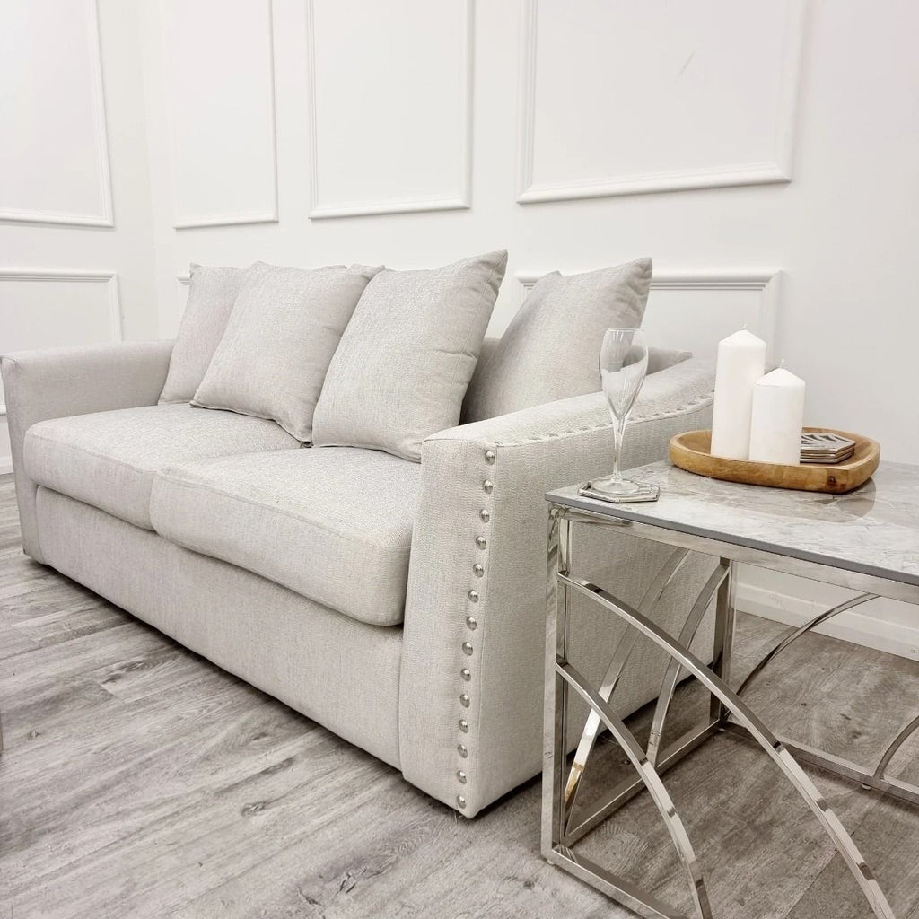 Oakwood Blakley Fabric 3+2 Seater Upholstered Sofa Set