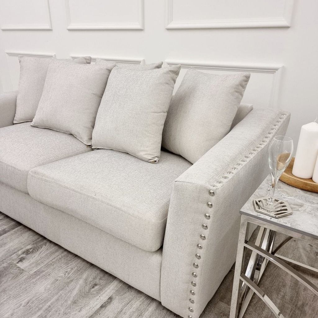 Oakwood Blakley Fabric 3+2 Seater Upholstered Sofa Set