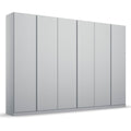 Oakwood Rauch Monostar Silk Grey 6 Door Hinged Wardrobe W271CM