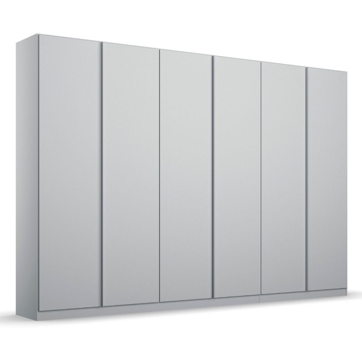 Oakwood Rauch Monostar Silk Grey 6 Door Hinged Wardrobe W271CM