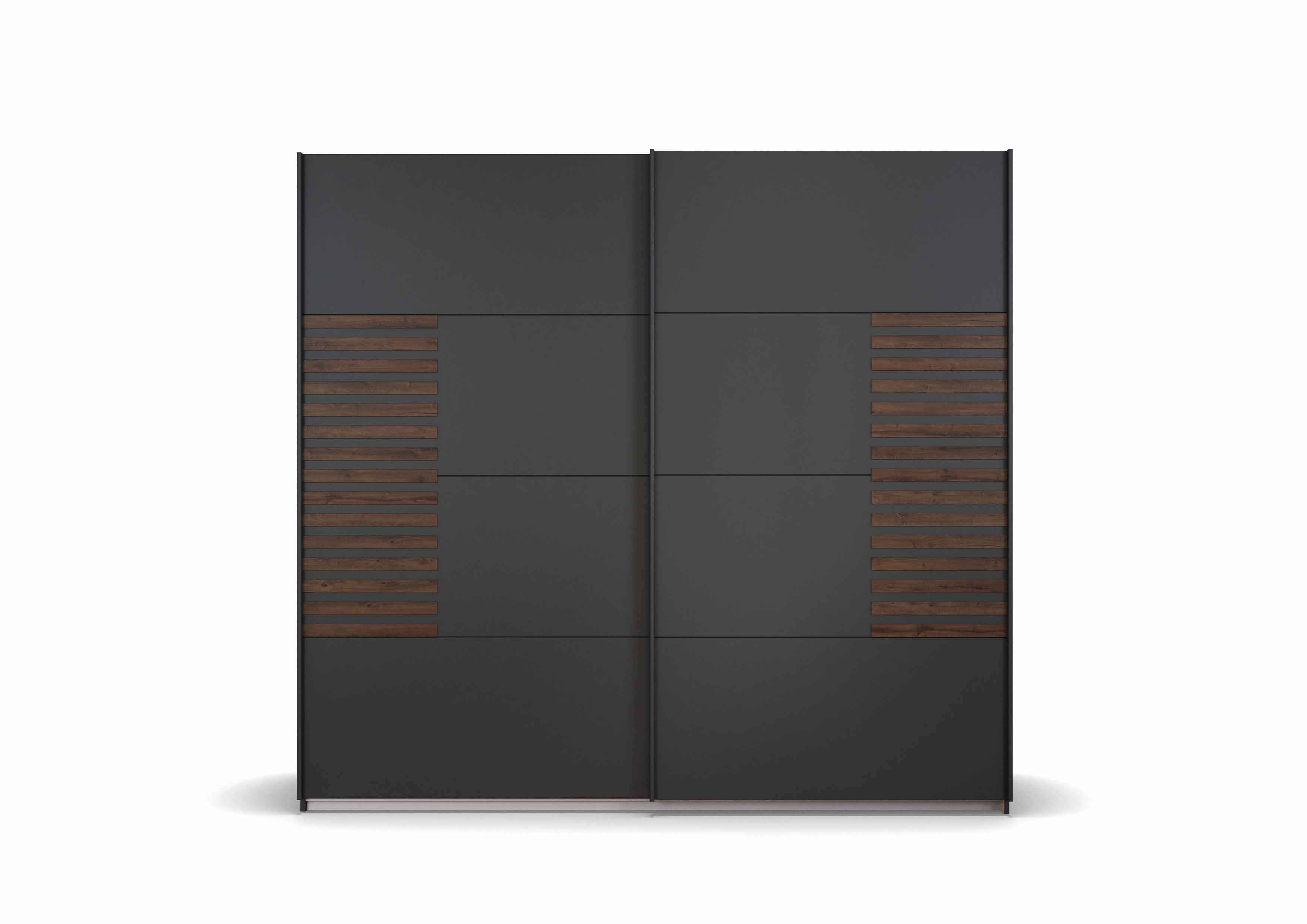 Oakwood Rauch Barea Sliding Door Wardrobe Champagne