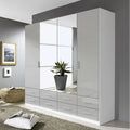 Oakwood Rauch Stuttgart 4 Door Wardrobe With Drawers