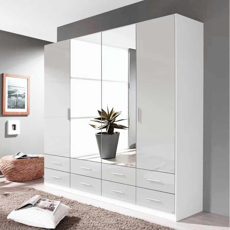 Oakwood Rauch Stuttgart 4 Door Wardrobe With Drawers