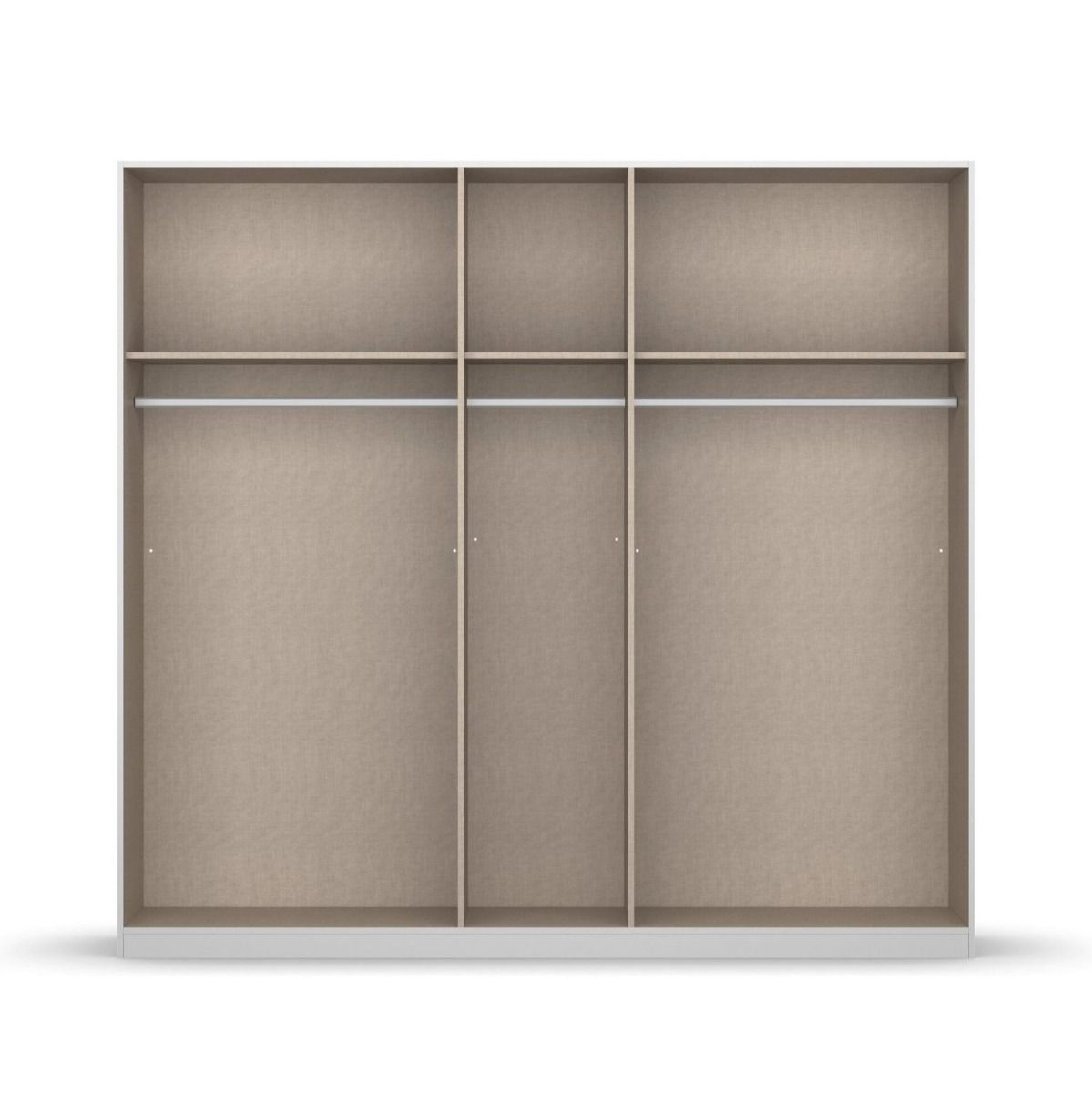 Oakwood Rauch Monostar Silk Grey 5 Door Hinged Wardrobe W226CM