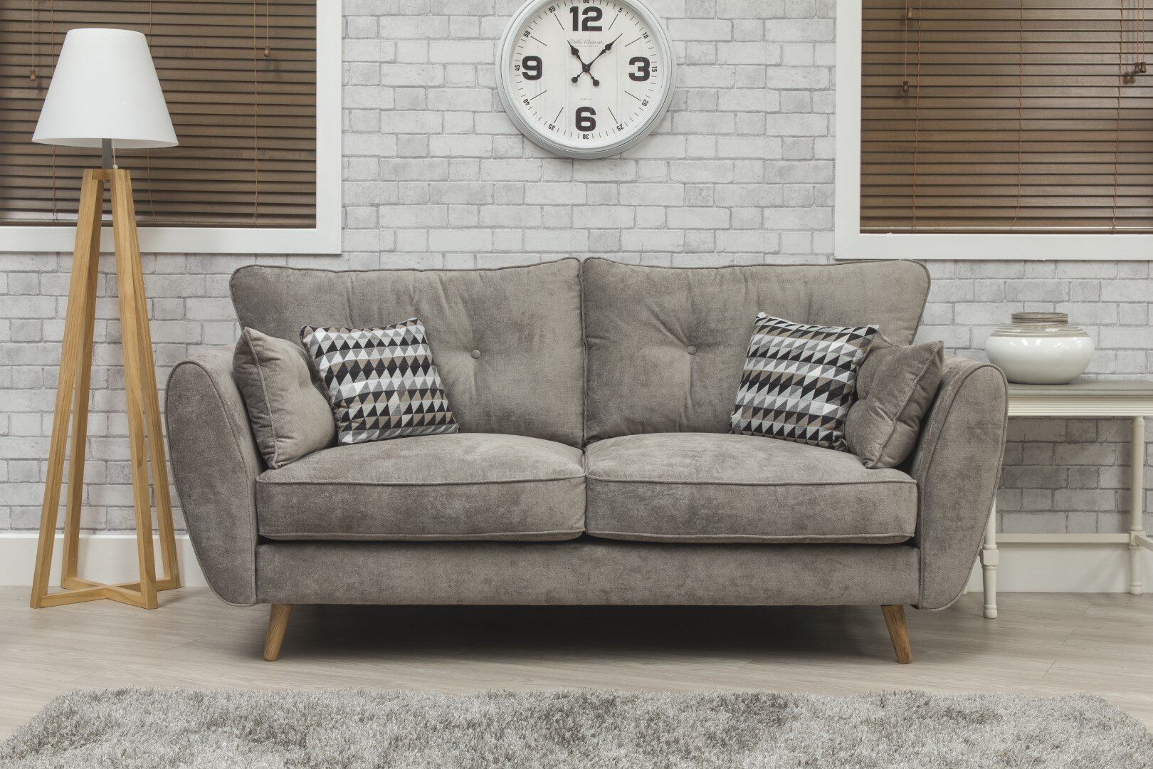 Oakwood Marlo Fabric Upholstered Sofa