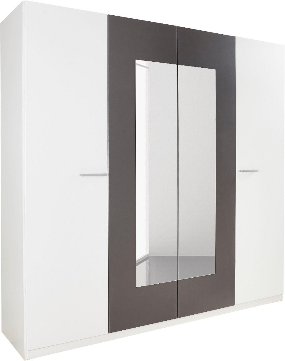 Oakwood Rauch Borba 4 Door Hinged Wardrobe