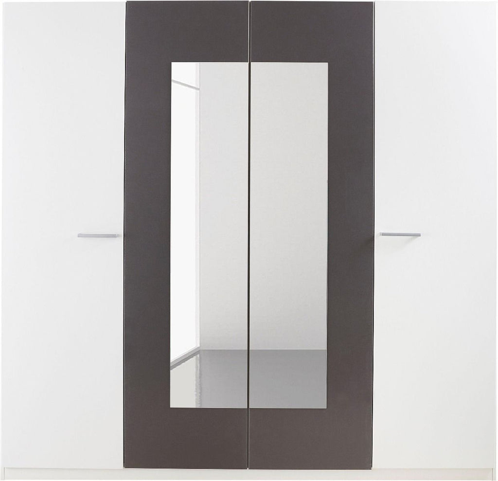 Oakwood Rauch Borba 4 Door Hinged Wardrobe