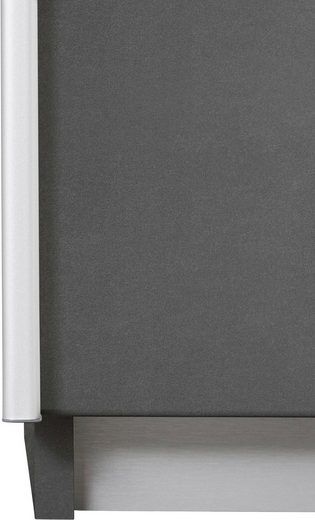 Oakwood Rauch Quadra 3 Sliding Door Wardrobe With Metallic Grey and Mirror Front 315CM