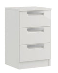 Oakwood Maysons Milan 3 Drawer Bedside Cabinet
