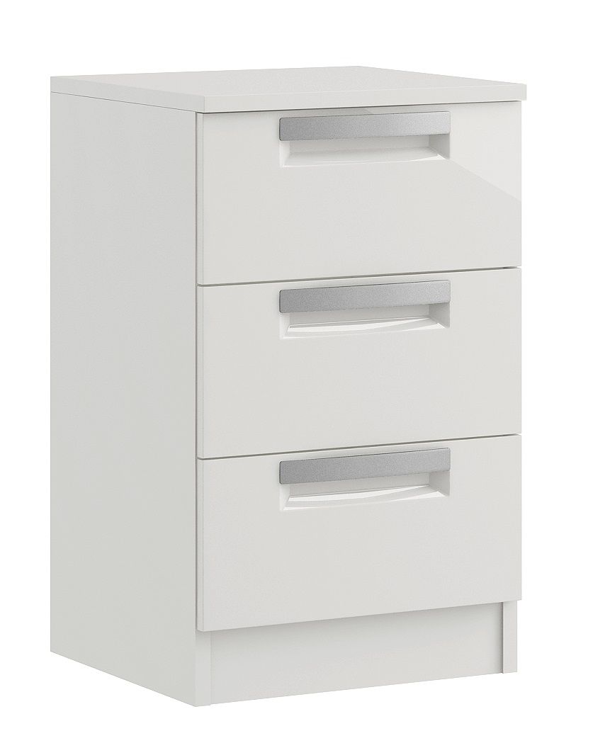 Oakwood Maysons Milan 3 Drawer Bedside Cabinet